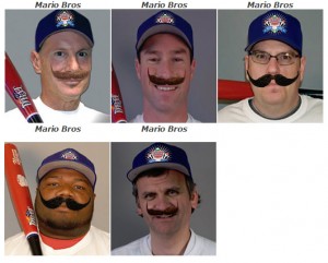 Team Hardline Mustaches