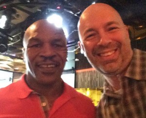 Mike Tyson and Bob Sturm